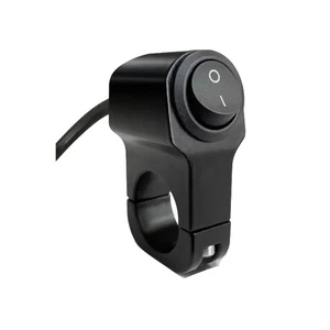 Faro antiniebla faro de manillar Fit Universal para motocicleta 7/8" interruptor de encendido apagado - Imagen 1 de 11