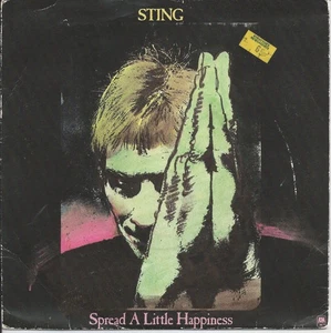 Sting - Spread A Little Happiness 7" 45rpm Vinyl Single 1982 - Picture 1 of 4