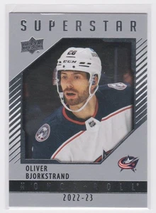 Chaquetas azules Oliver Bjorkstrand Columbus 2022-23 Upper Deck Honor Roll #HR-29 - Imagen 1 de 2