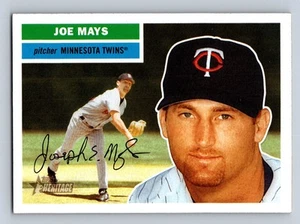 2005 Topps Heritage #197b Joe Mays Minnesota Twins - NM/MT - Picture 1 of 2