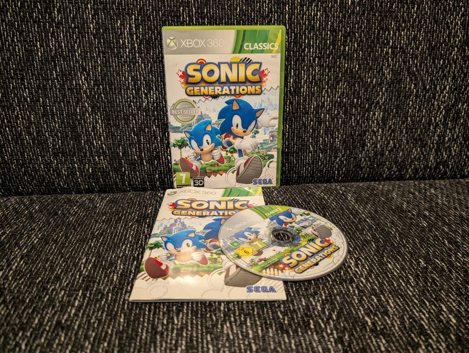 Sonic Generations Xbox 360 x Box Gut mit Anleitung - Bild 1 von 1