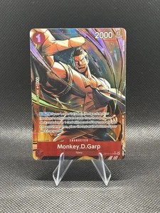 Monkey.D.Garp (arte alternativo) OP13-016 llevando en su voluntad lámina - Imagen 1 de 2