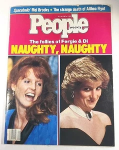 Vintage People Magazine July 20 1987 Naughty, Naughty FERGIE AND DI [546] - Bild 1 von 8