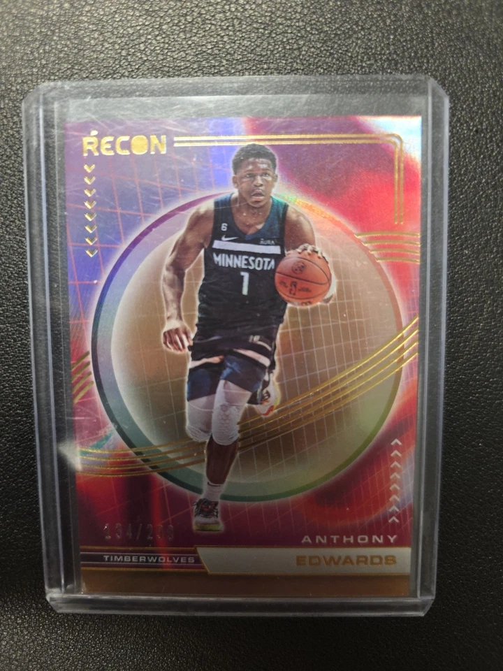 Anthony Edwards 2022-23 Panini Recon Bronze Card 134/299 #69 - Image 1 of 3