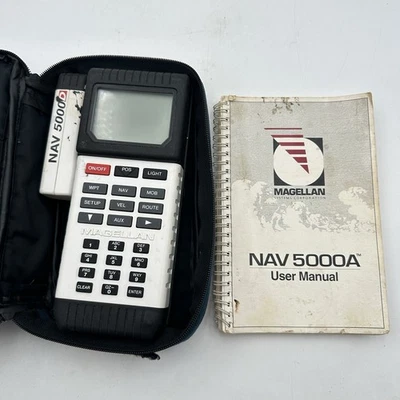 Vintage Magellan GPS NAV 5000D Personal Navigator GPS Handheld - Image 1 of 4