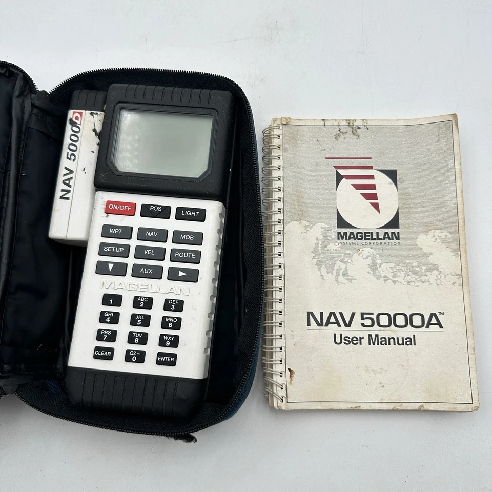 Vintage Magellan GPS NAV 5000D Personal Navigator GPS Handheld - Image 1 of 4