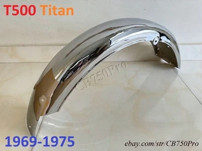 Guardabarros trasero Suzuki T500 1969-1975. Guardabarros T500 Titan II J K L M R 63100-15101 Foto 1 de 4