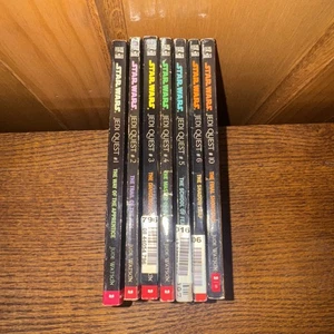 Lot Of 7 Star Wars Jedi Quest #1-6 & #10 Jude Watson Scholastic - Bild 1 von 3