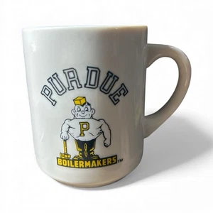 Vintage Purdue University Boilermakers Pete Maskottchen College Kaffeetasse Becher - Bild 1 von 6