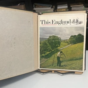 This England Magazine Book 1972-73 -5 Bound Issues - Picture 1 of 7