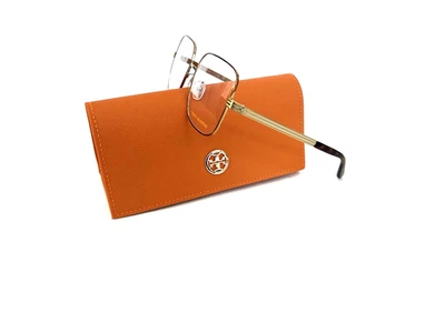 Nuevas gafas de mujer TORY BURCH con monturas de metal dorado tortuga TY1070 3067 54 15 140 Foto 1 de 4