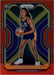 2021 Panini Prizm WNBA Prizms Red #98 Stephanie Watts /299 - BSK - Picture 1 of 2