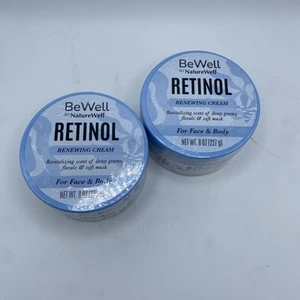 Be Well By NatureWell RETINOL ERNEUERNDE CREME für Gesicht & Körper - 2er Pack, je 8 Unzen - Bild 1 von 4