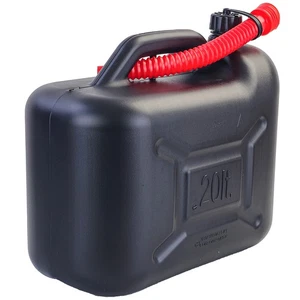 2 taniche di riserva 20L benzina diesel plastica con bocchettone di riempimento rosso - Foto 1 di 8