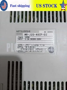 Mitsubishi MR-J2S-40CP-EG Servo Drive MRJ2S40CPEG New Expedited Shipping DHL - Picture 1 of 3