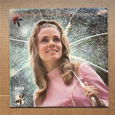 CONNIE SMITH LOVE IS THE LOOK YOU'RE LOOKING FOR LP 1973  - some edge wear on co - Image 1 of 2