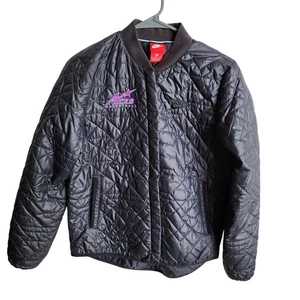 Giacca Bomber Trapuntata Nike Purple Aces Basketball PrimaLoft Taglia M Unisex Nero - Foto 1 di 17
