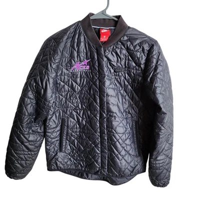 Nike Púrpura Ases Baloncesto PrimaLoft Acolchado Chaqueta Bomber Talla M Unisex Negra Foto 1 de 4