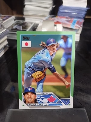 2023 Topps Japan Edition - Kevin Gausman #121 Jade Green 70/75 - Image 1 of 2