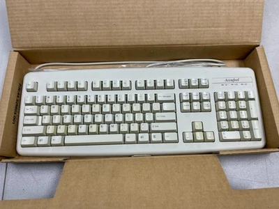 Vintage Acer Accufeel 6511-M keyboard PS/2 Wired New Open Box - Image 1 of 4
