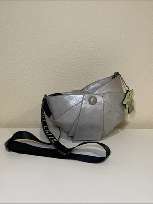 Danielle Nicole Wars Mandalorian Grogu Hover Pram Crossbody Purse Used - Image 1 of 4