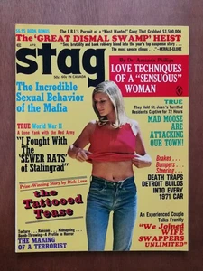 Vintage Stag Pulp Adventure Men's Magazine April 1971 Great Condition - Picture 1 of 2