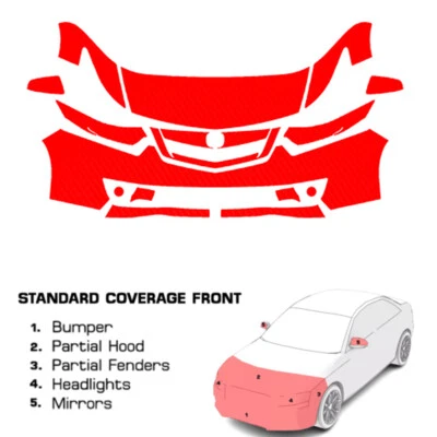 PreCut Paint Protection Film Clear Bra PPF For Acura TSX 2009-2010 - Image 1 of 4