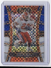 2023 Panini Select Draft Picks Black and Gold Squares Prizm Emmitt Smith 011/100