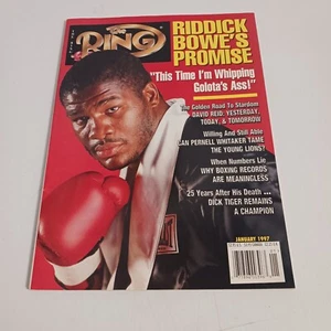 The Ring Magazine January 1997 Riddick Bowe - Picture 1 of 7