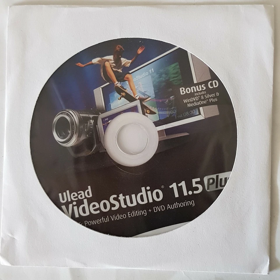 Corel VIDEOSTUDIO 11.5 PLUS  + COREL MEDIA ONE PACK NEW WIN 7, 8 ,10 NEW  - image 1 of 1