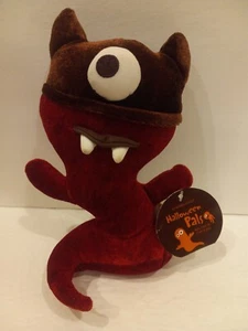 2006 Starbucks Halloween Pals red vampire cyclops velvet plush devil ghost - Picture 1 of 10