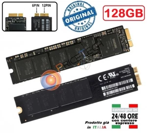 Per Apple Samsung 128GB SSD MZ-CPA2560 655-1665A For Apple MacBook Air A1369 - Foto 1 di 1