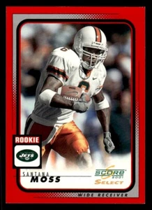 2001 Score Select - Rookie Santana Moss #296 (RC) 093/275 New York Jets - Bild 1 von 2