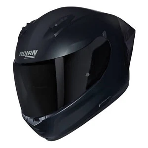 Casco Integrale NOLAN N60-6 SPORT Argento 333 Nero Opaco - Picture 1 of 6