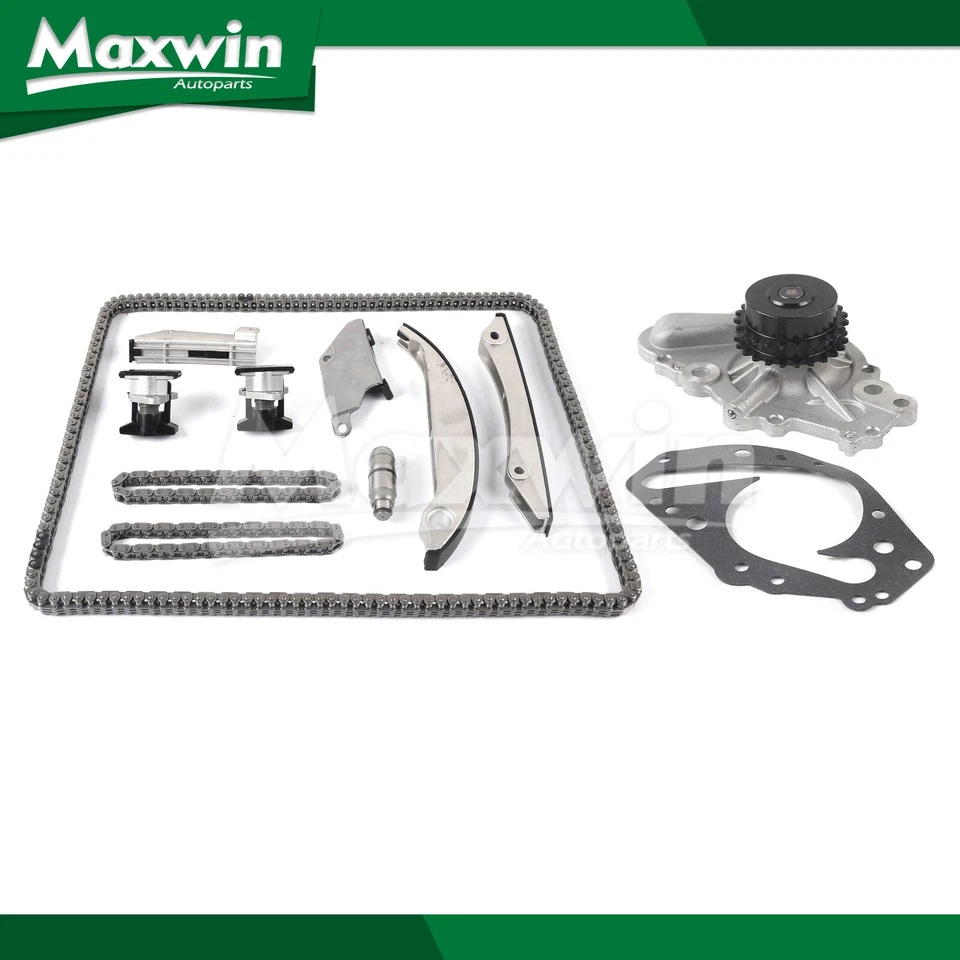 Kit de cadena de distribución bomba de agua apta 00-06 Chrysler Sebring Dodge Stratus Intrepid  Foto 1 de 4