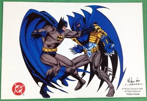 Lista de verificación de postal de Knightsend Batman 1994 - Imagen 1 de 2