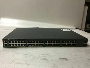 Cisco WS-C2960X-48TS-LL 48 Port GIGABIT Ethernet Switch Tested 2960X LAN LITE - Picture 1 of 4