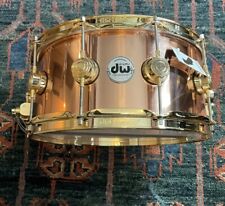 DW Collectors 3mm Copper Snare Drum 14x6.5 Gold Hw