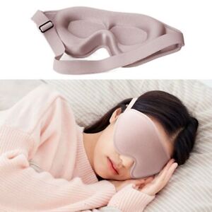 Concave Molded Contoured Cup Sleeping Mask Block Out Light Eye Mask  Women