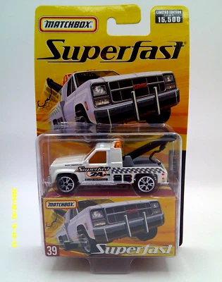 MATCHBOX SuperFast GMC WRECKER #39 Limited Edition 1 of up to 15,500 - Image 1 of 3