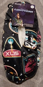 New Boys Disney Pixar Lightyear Snuggle Toes Slipper socks S/M 8-13  -4355 - Picture 1 of 6