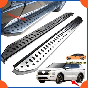 Fit For Mitsubishi Outlander 2022-2024 Running Boards Side Steps Pedals Nerf Bar - Picture 1 of 10