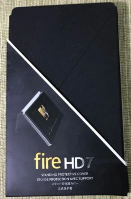 Standing Cover For Amazon Fire HD7 4th Generation, Black, New - Image 1 of 2
