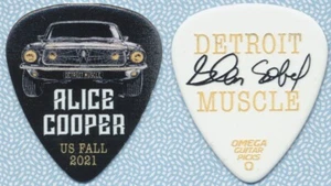 ALICE COOPER-VERY RARE FALL 2021 GUITAR PICK! GLEN SOBEL! DETROIT MUSCLE! - Picture 1 of 1