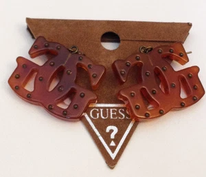 ORECCHINI GUESS BY MARCIANO ORIGINALE EARING NUOVO DA NEGOZIO - Picture 1 of 1