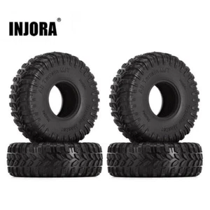 INJORA 1.0" Super Soft All Terrain Tires for RC Car TRX4M SCX24 FCX24 ,61*21mm - Picture 1 of 9