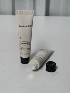 2x Perricone MD kein Make-up Foundation leicht bis mittel LSF20 2x7,5ml versiegelt - Bild 1 von 1