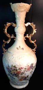 Antique German Rudolstadt Porcelain Vase 1904-24 RW Straus & Son - Picture 1 of 13