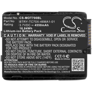 BATTERIE 4800mAh Type BTRY-TC70X-46MA1-01 For Motorola TC7X-46MPP-01 - Picture 1 of 5