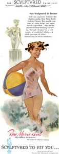Fritz Willis for Rose Marie Reid California Originals Swimsuits GGA 1949 Ad - Picture 1 of 1